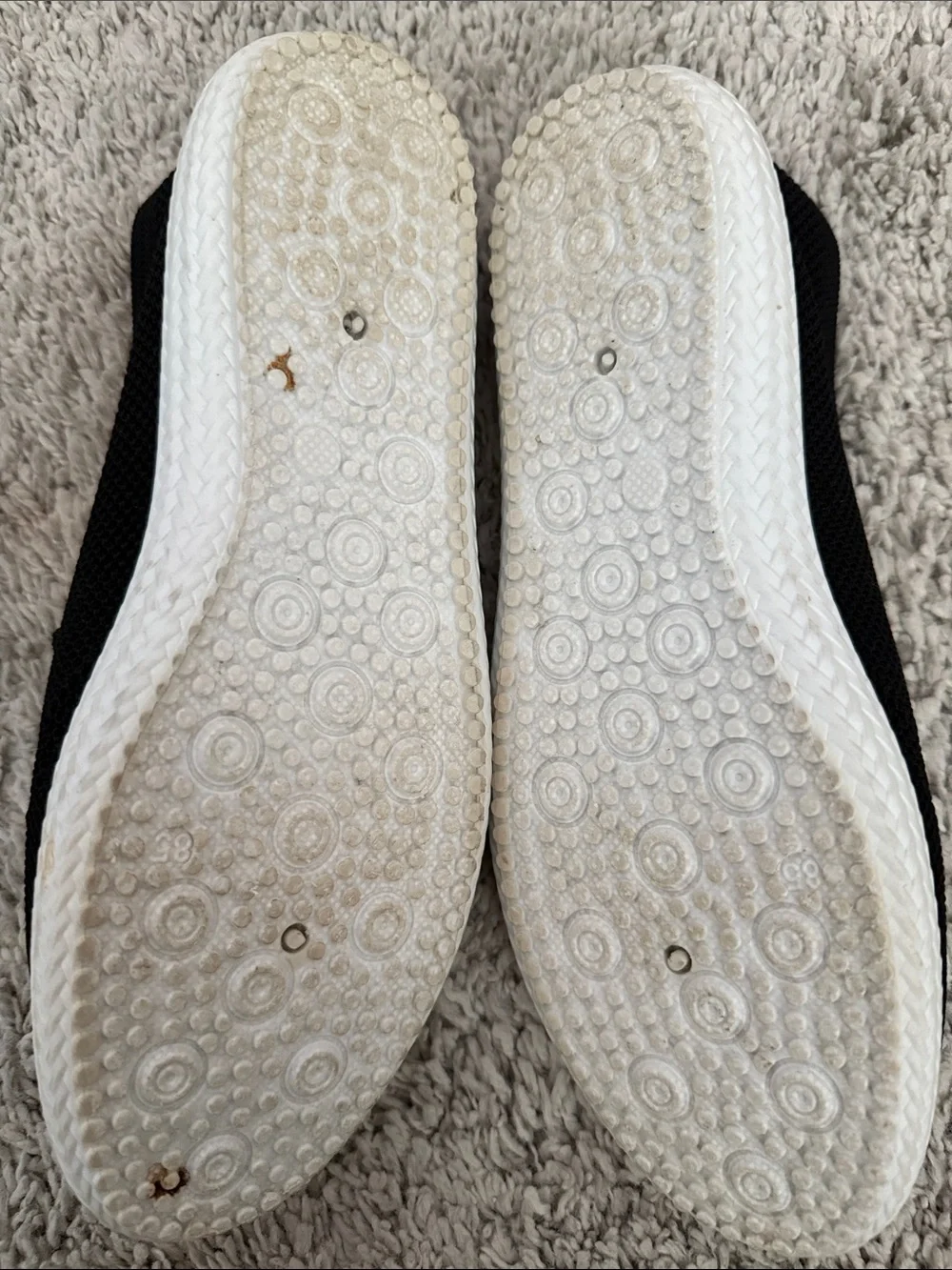 Tommy Bahama Black Knit Slip-On Loafers